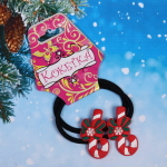 Резинки для волос детские 2шт. «Новогодние чудеса - Конфетки», d-3,5см