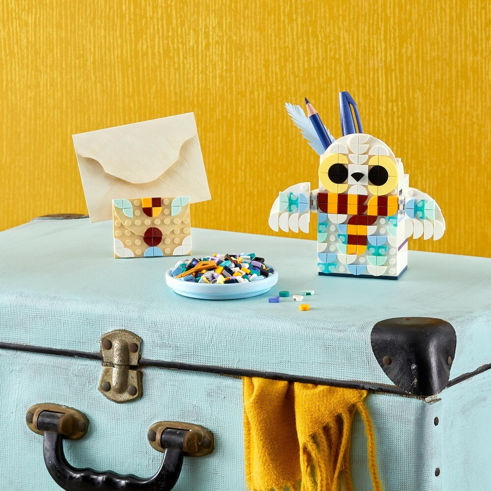 LEGO DOTS — Подставка для ручек в форме хедвиги 41809