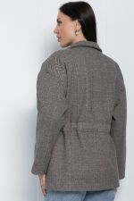 Пальто-пиджак (коричневое) Б11263 LT Collection