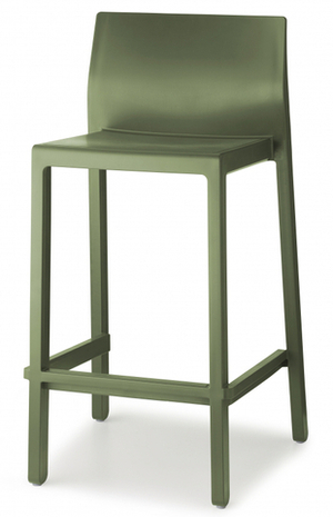 Стул полубарный пластиковый Kate