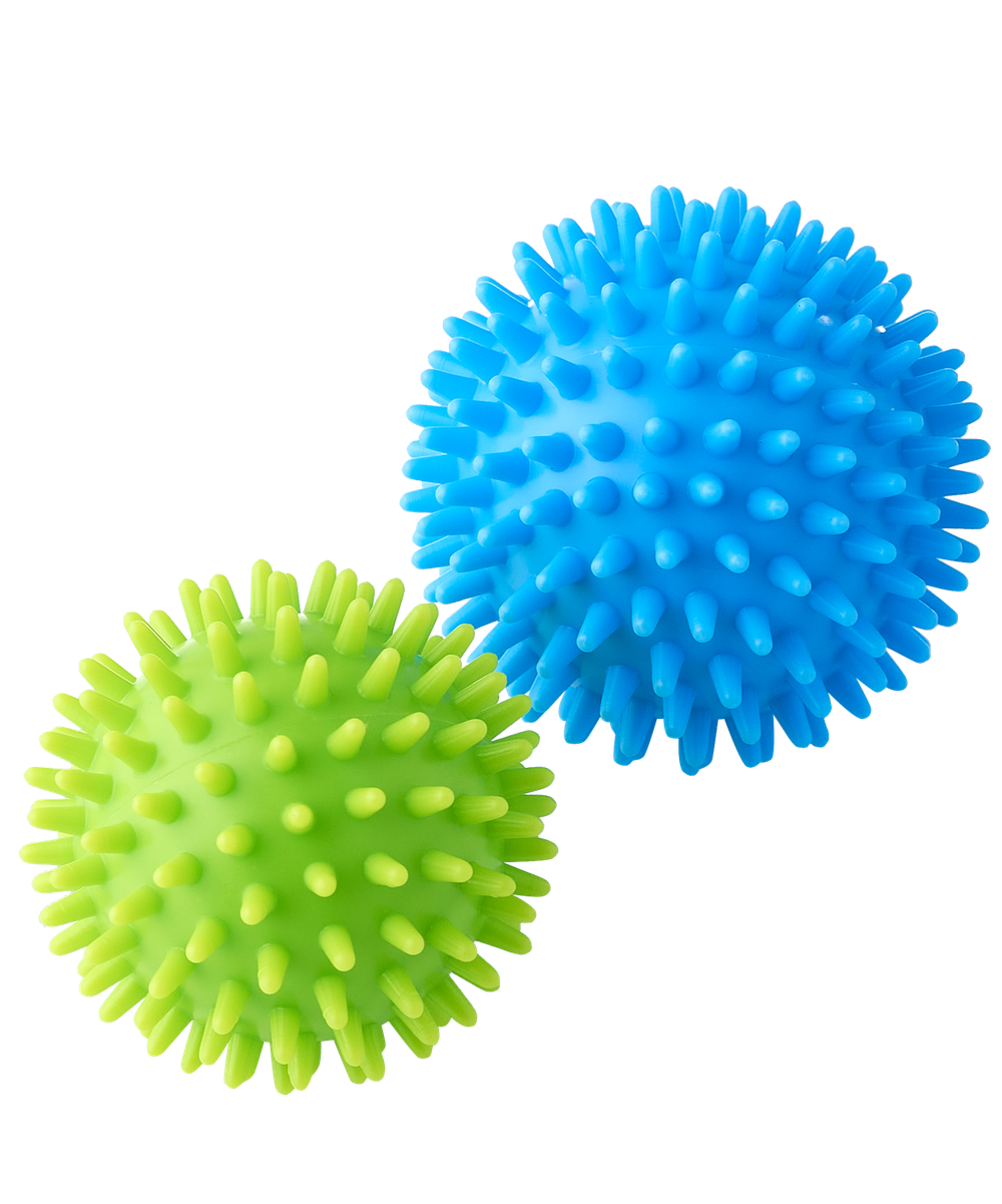 Мяч массажный GB-601 7 см, зеленый