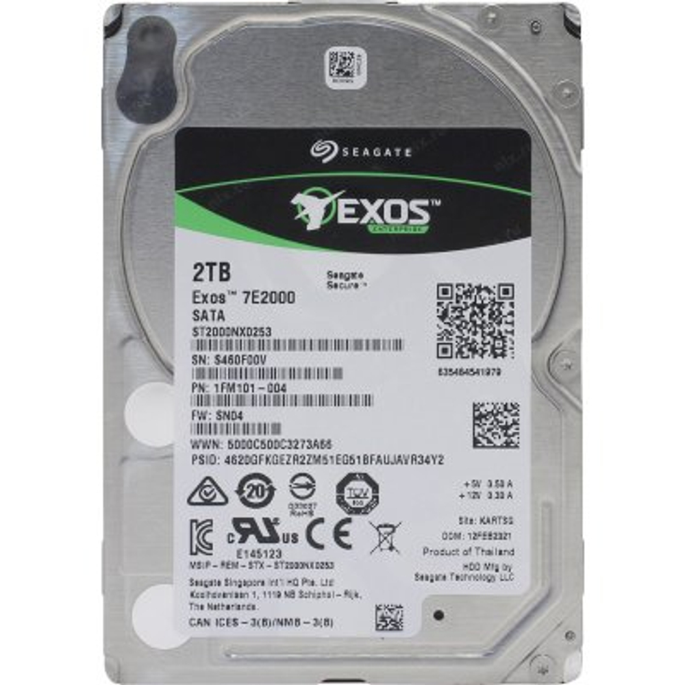 Жесткий диск Seagate Exos 7E2000 2Tb ST2000NX0253