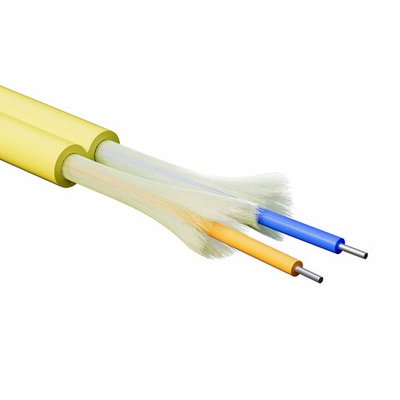 Кабель волоконно-оптический, дуплексный, арамидные упрочняющие нити, длявнутренней прокладки, нг(А)-HF, 2 ОВ, категория OS2 (G.652.D) , 180 Н,барабан 2000 м