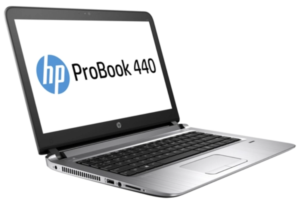 14" Ноутбук HP ProBook 440 G3 (1920x1080, Intel Core i3-6100U, RAM 4ГБ,SSD 128ГБ, Intel HD Graphics 520, Win 10Pro)
