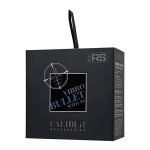 Черная перезаряжаемая вибропуля с пультом ДУ 7см ToyFa RealStick Caliber 983051