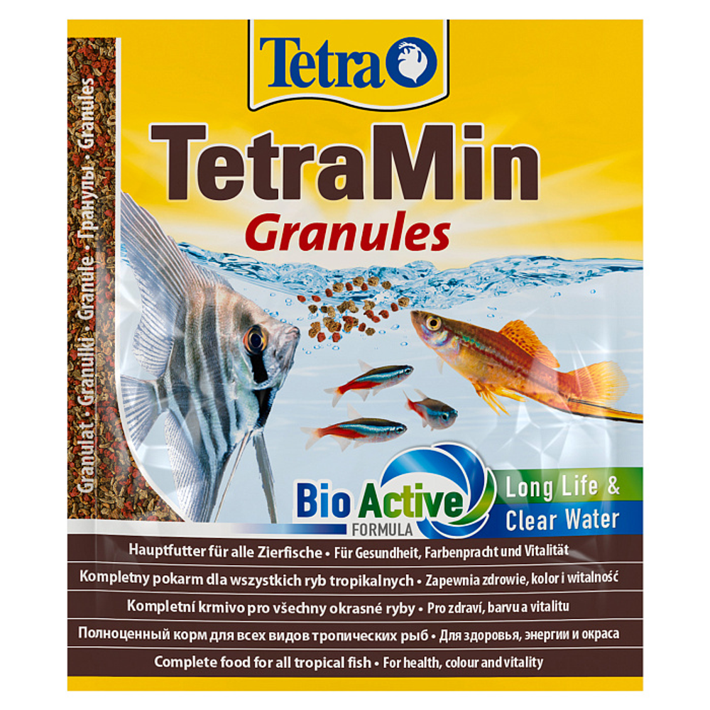 TetraMin Granules корм для всех видов рыб в гранулах 15г (sachet)