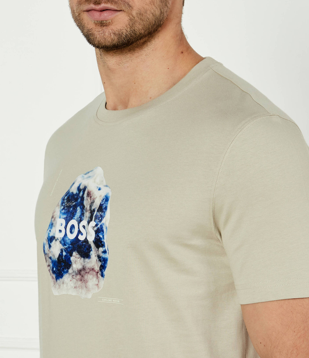 Футболка Moon BOSS ORANGE - бежевый(50528189)