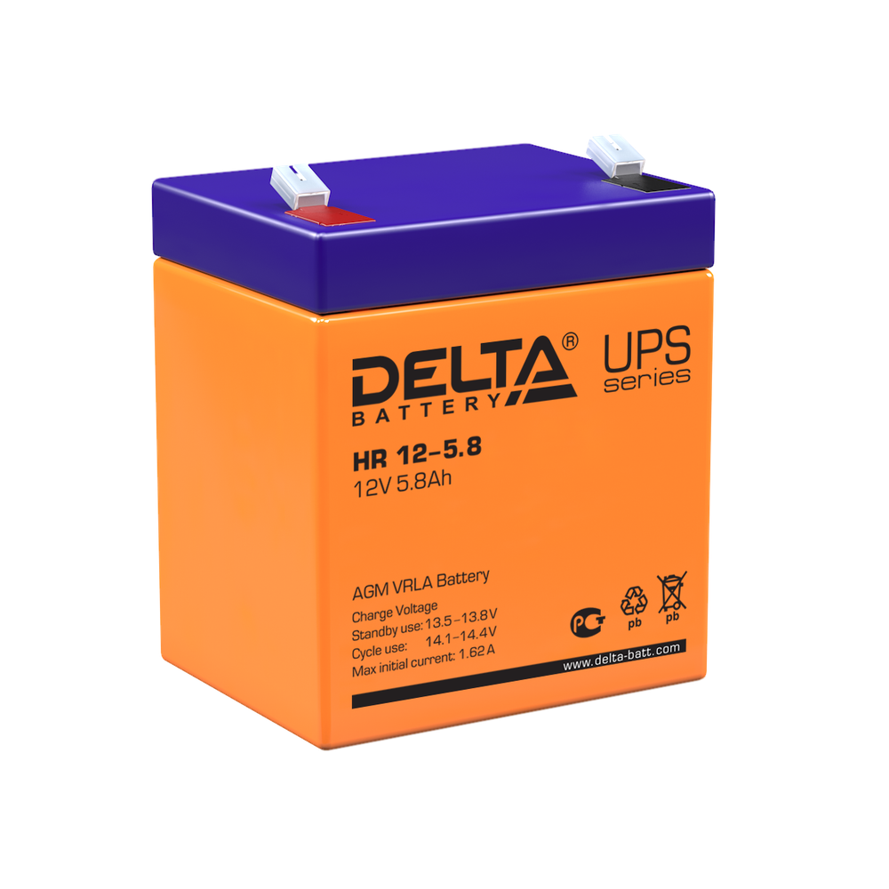 Аккумуляторные батареи DELTA HR 12-5.8