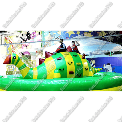 Коммерческий надувной батут "Динозавр-качеля" 5*5*2.5 м