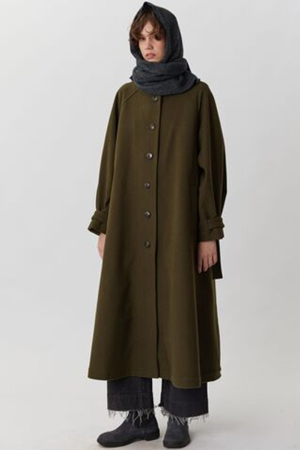 Косынка из шерсти темно-серая