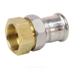 Муфта разъемная сталь нерж AISI 316L Дн 35х1 1/4" Ру16 пресс/ВР Inoxpres RM 184035003
