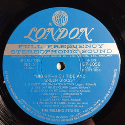 Винтажная виниловая пластинка LP The Rolling Stones Big Hits (High Tide And Green Grass) (Japan 1976) (No Obi) Paint It Black