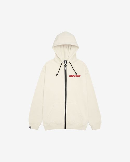 Худи Zip Атак бежевый