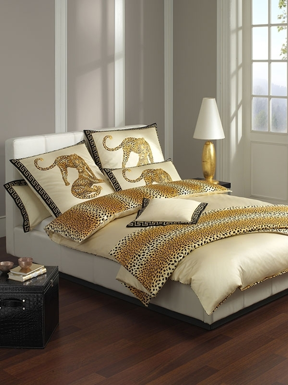 Пододеяльник 200x220 Elegante Gepard бежевый фото