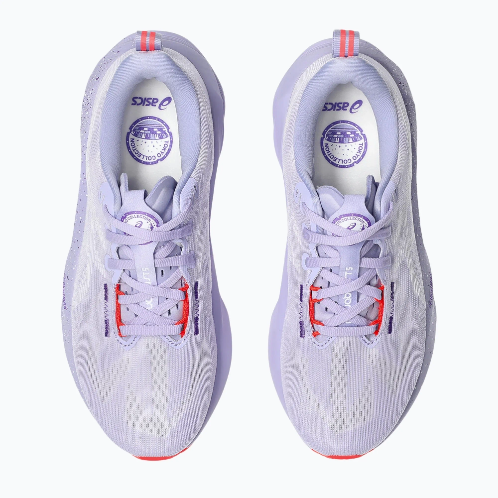 Женские Кроссовки для бега ASICS Novablast 5 Tokyo vapor/edo purple