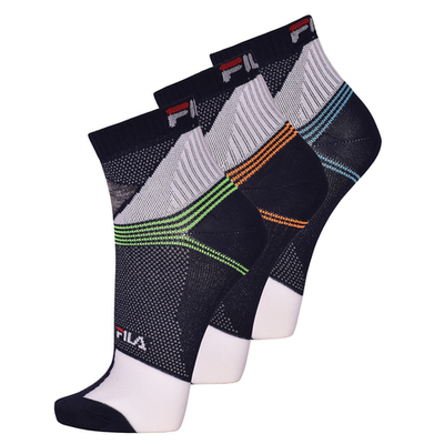 Теннисные носки Fila Quarter Multisport Socks 3P - Blue
