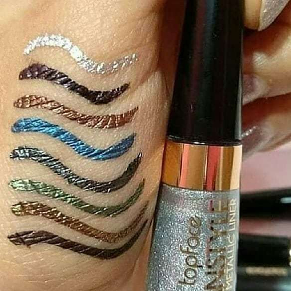 TopFace iNSTYLE Подводка для век Metallic Liner Eyeliner PT554