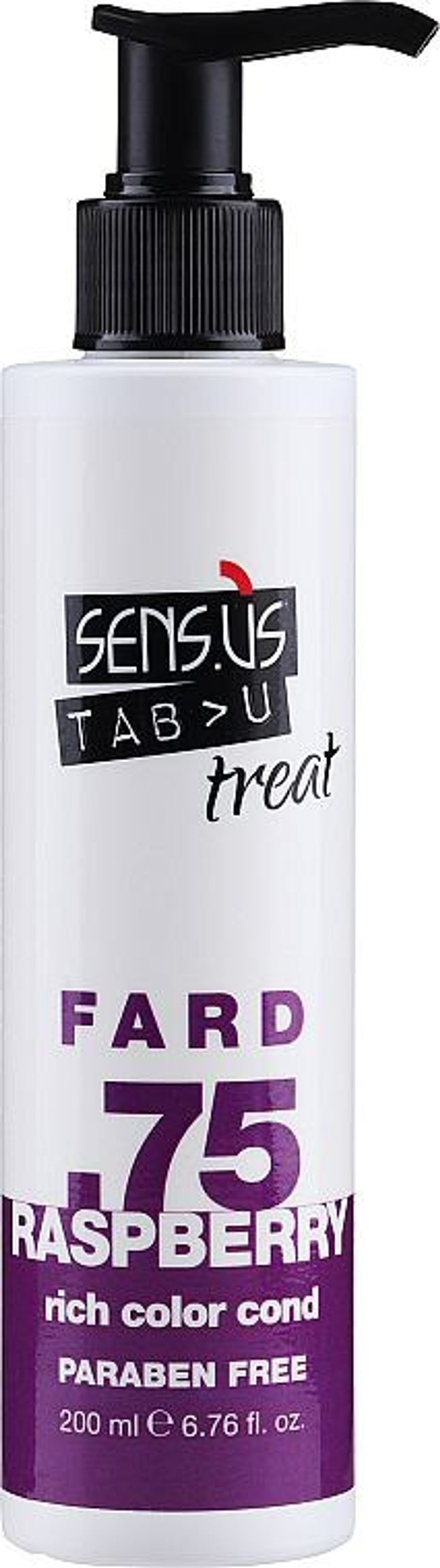 Кондиционер тонирующий FARD .75 Ягодный 200мл SENS.US