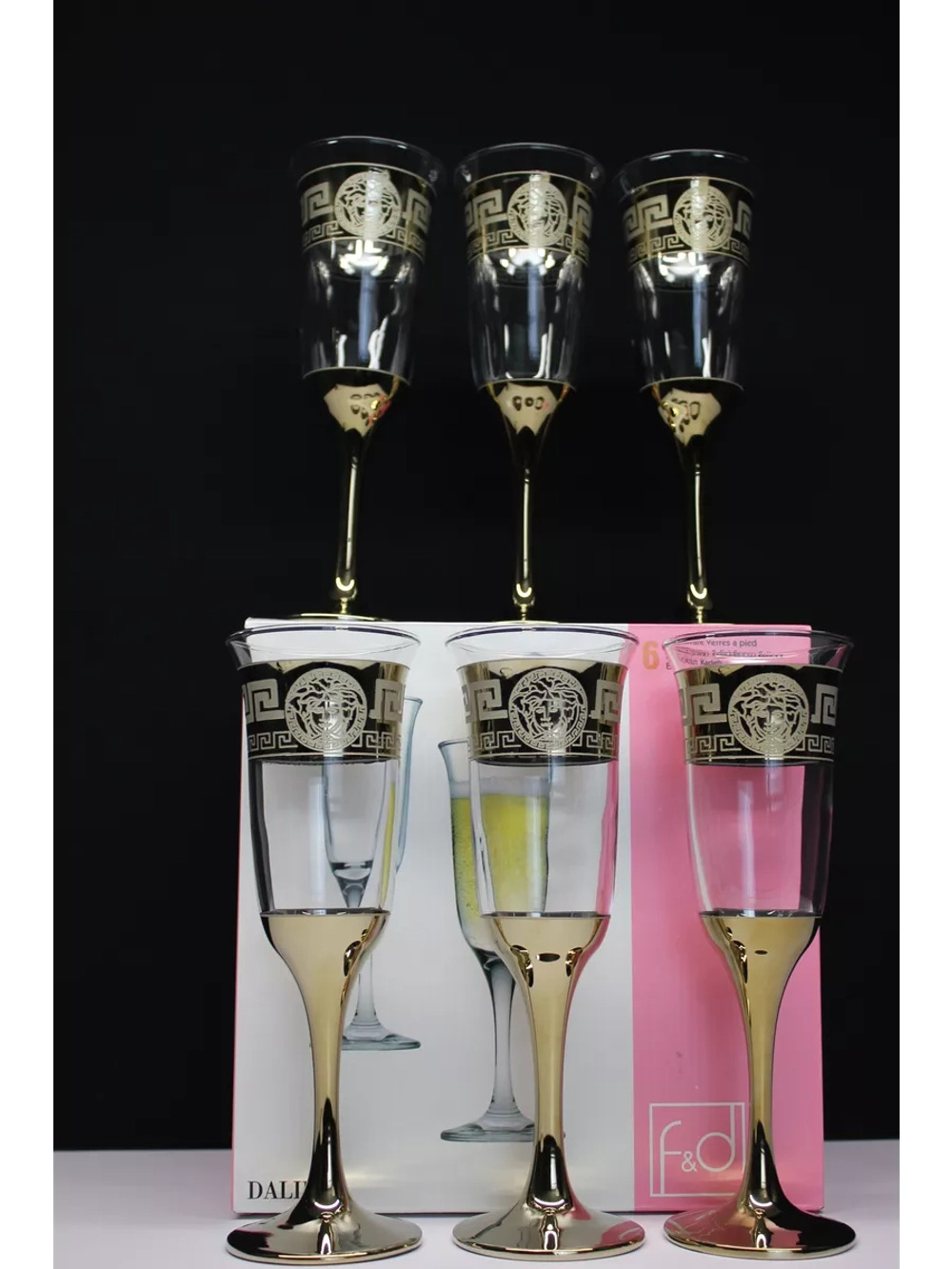 Набор бокалов для вина 6 штук 210мл