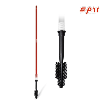 SPM Вешка PROFESSIONAL 27 PLAT BRUSH GRIP  c металлической flex зоной D27 мм,( L=33,5см,D=32/75 мм)h=218,5 см,FIS homologated