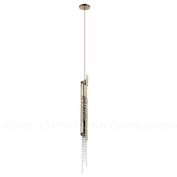 Подвесной светильник Cloyd EFIALT P1 / выс. 86 см - золото (арт.11523)