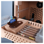 Шкаф для сигар MEYVEL MC-376BK (PRO)