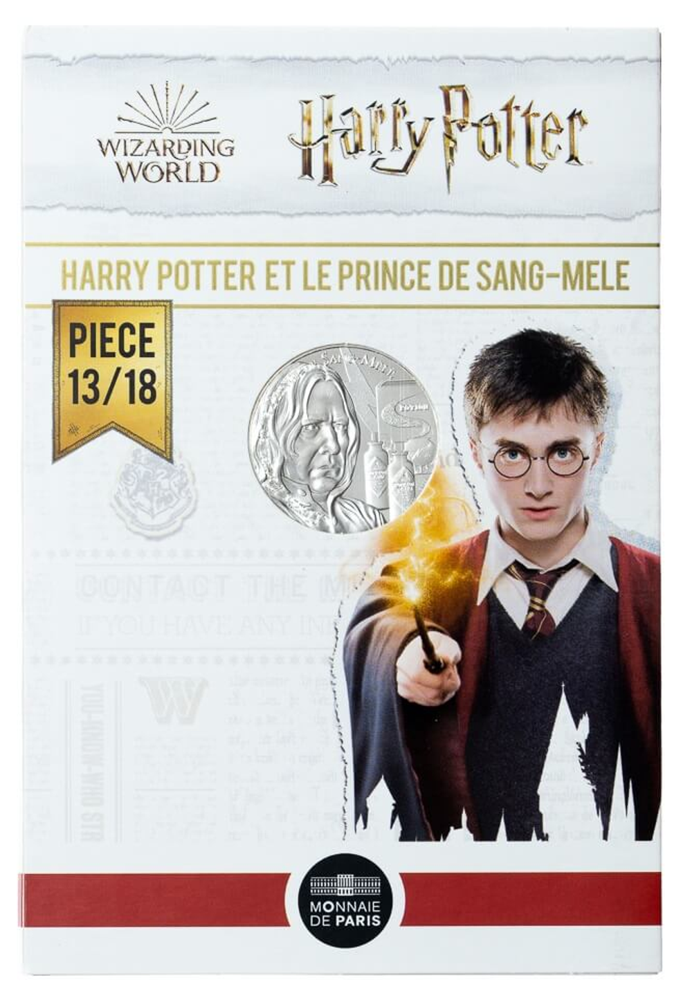Набор из 9 монет 10 евро Франция серебро 2021 Гарри Поттер второй выпуск (HARRY POTTER)