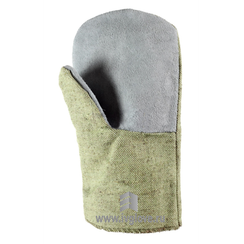 Рукавицы брезентовые со спилковым наладонником