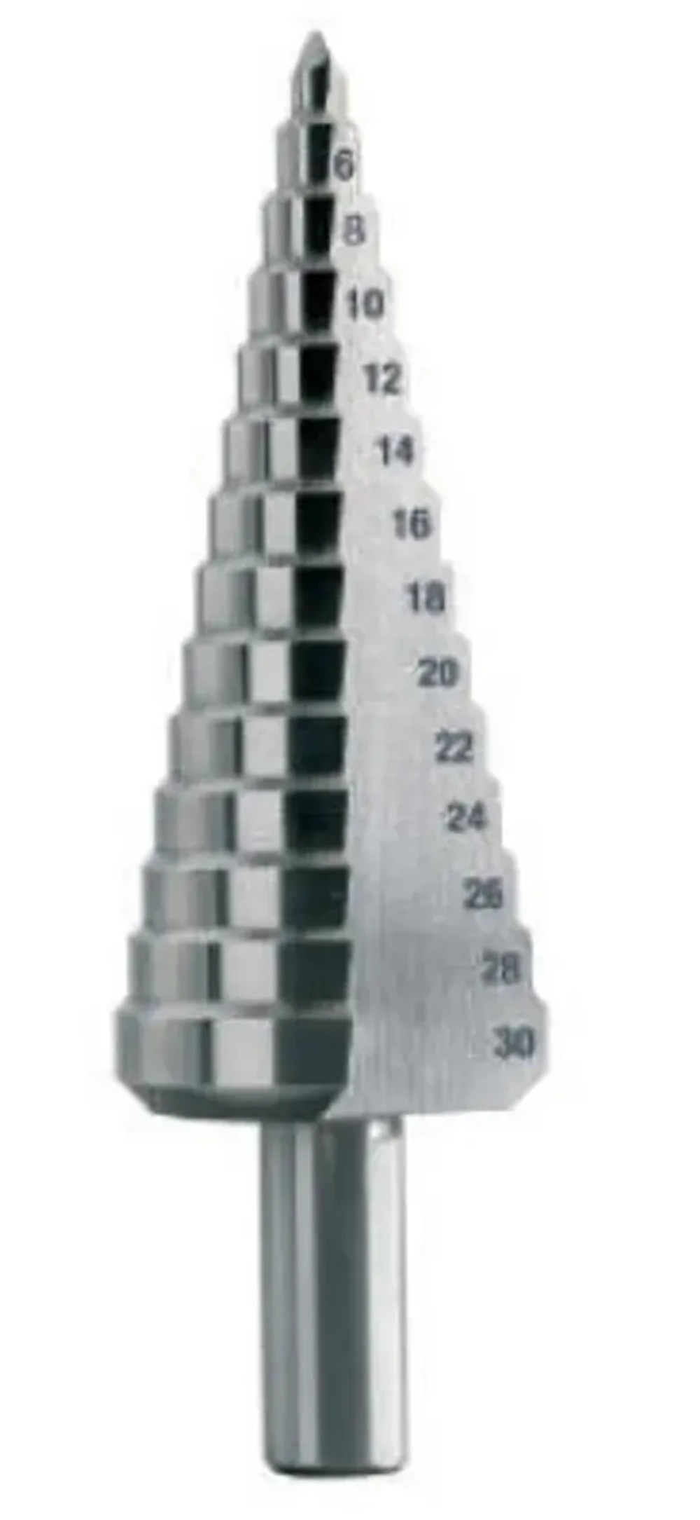 Сверло ступеньчатое HSS 6-36мм (d10mm, L80mm) Krino 118309