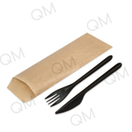 80*240 мм Пакет бумажный крафт с плоским дном для столовых приборов 70г/м2, 2000шт