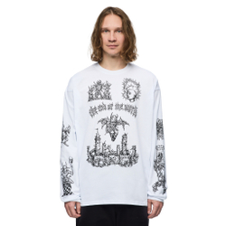 Лонгслив ВОЛЧОК KAPLYA Белый