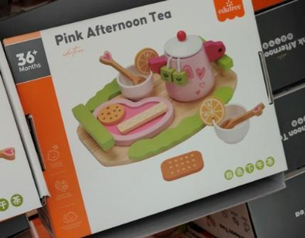 Чайный набор деревянный, коробка C-41656