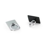 GEORGES. Кольцо-держатель для смартфона Серебристый сатин