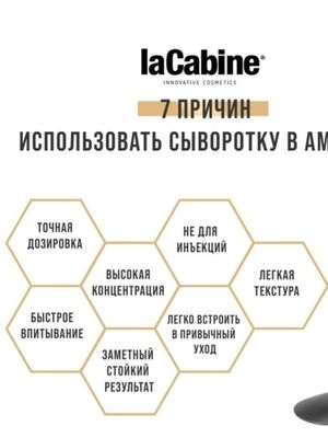 LA CABINE REVIVE ELIXIR AMPOULES концентрированная сыворотка в ампулах Эликсир омоложения 1х2мл