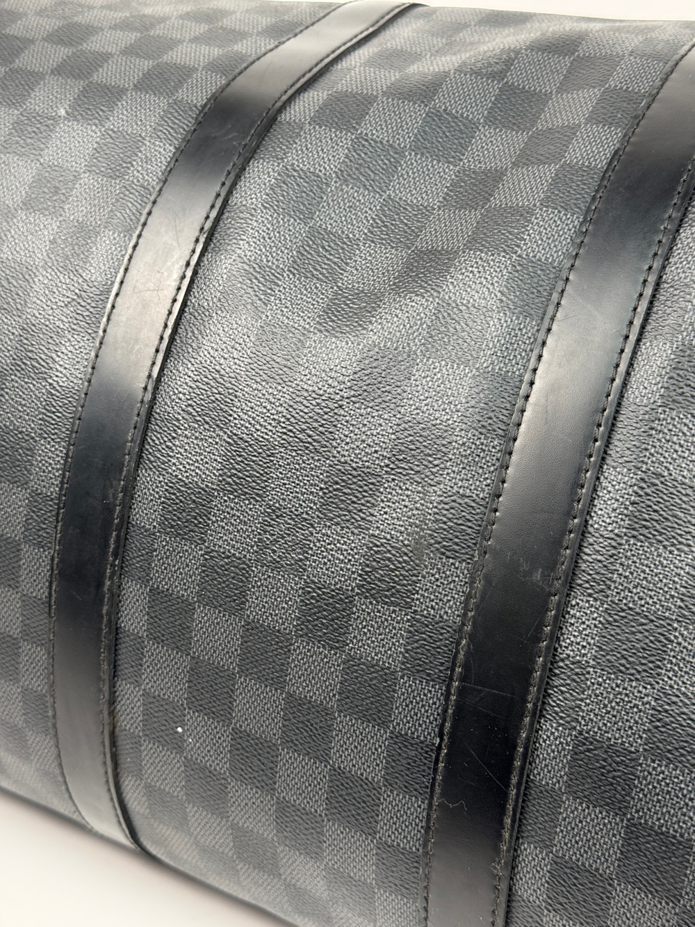 Сумка Louis Vuitton Keepall 55 Bandouliere Damier Graphite