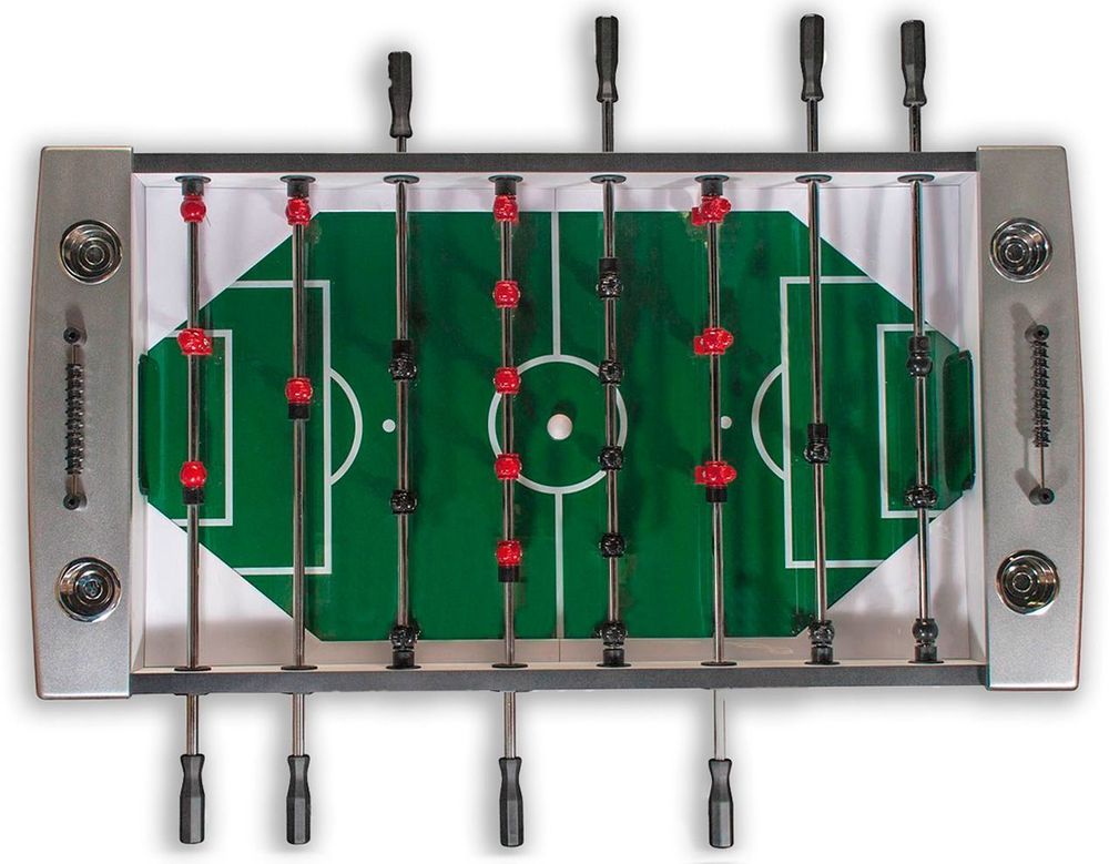 Настольный футбол (кикер) «Inter» (148.5 х 78 х 90 см, черный)