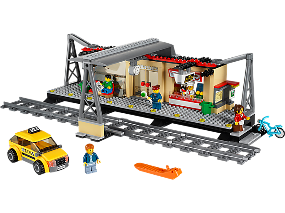 LEGO City: Железнодорожная станция 60050 — Train Station — Лего Город Сити