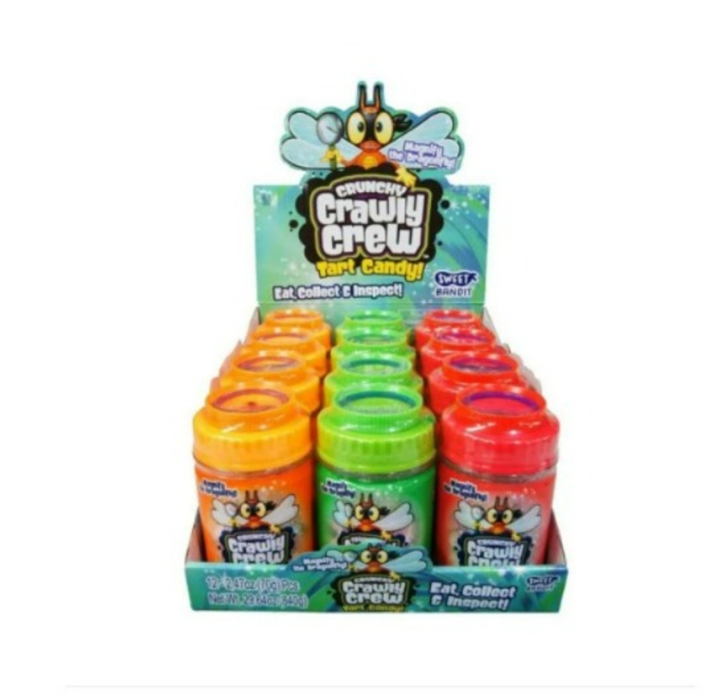 Драже с кислинкой  Kidsmania Crawly Crew (Ползучая команда) 70г*12шт  США