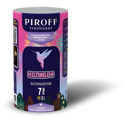 Батарея Салютов PIROFF "Колибри"