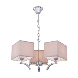 Citilux Эвора Квадро CL460231 Люстра с бежевыми абажурами