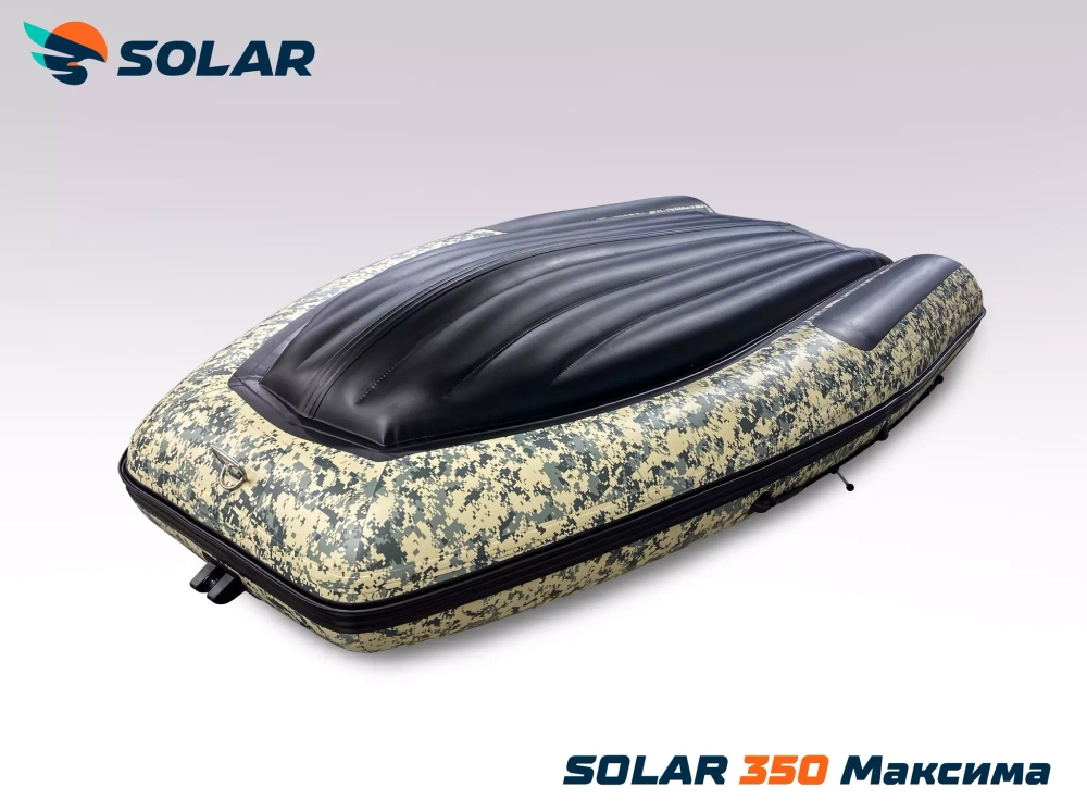 Лодка надувная моторная solar-350 к (максима)