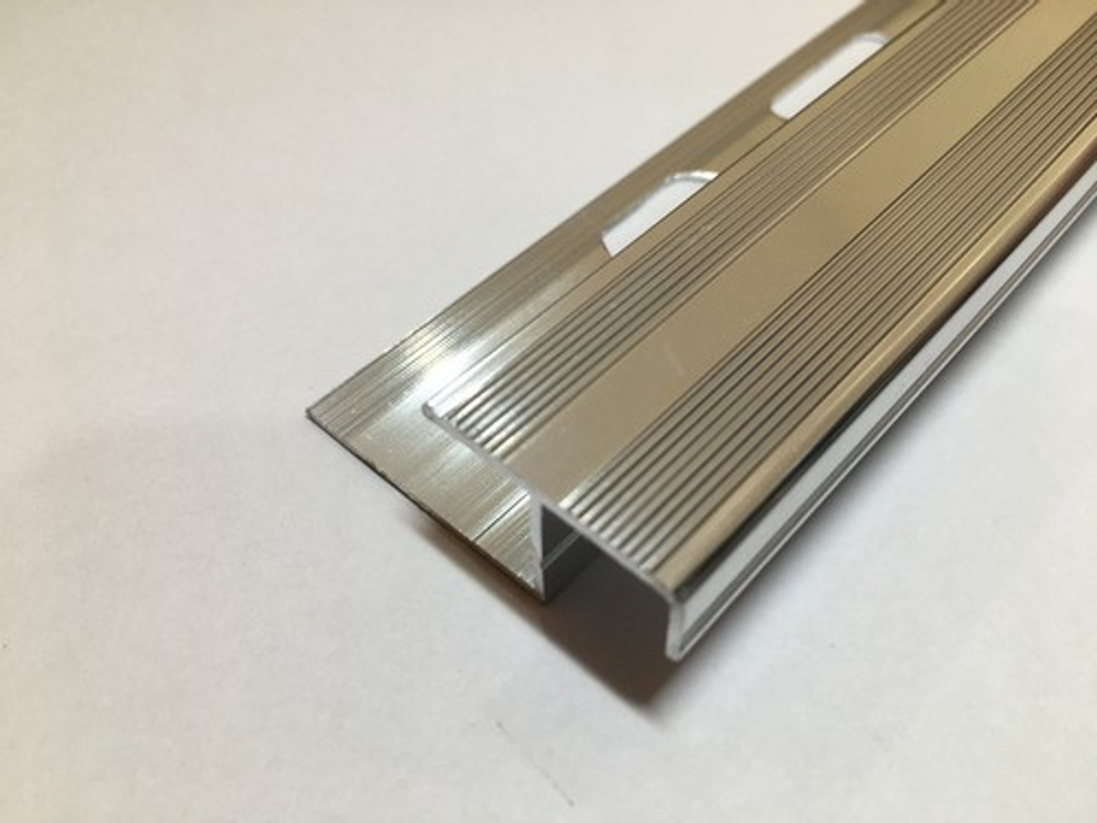 АПZR 12мм "DO-1" 2,7м Серебро глянец ZR-об. 20мм на порог анод. алюм.