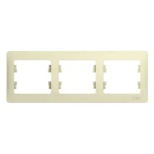 GLOSSA 3-постовая РАМКА, горизонтальная, БЕЖЕВЫЙ