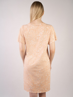 Женская персиковая сорочка (Арт. 5060SDX)