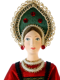 Кукла коллекционная Костромичка в праздничном костюме