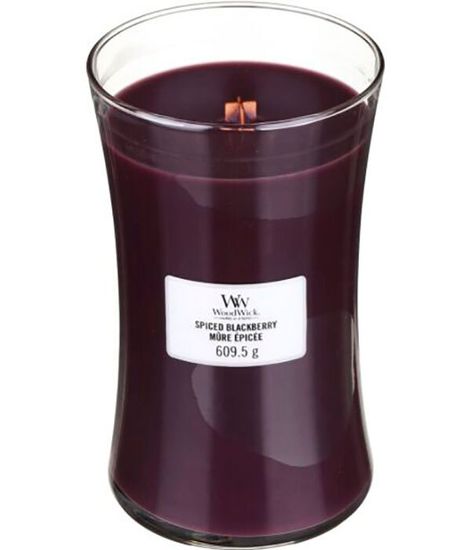 Пряная ежевика, ароматическая свеча, WoodWick