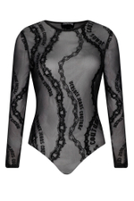 Боди Versace Jeans Couture - черный(77HAM2A1JS392)