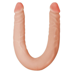 Двусторонний дилдо Lola Sensual Instinct, телесный