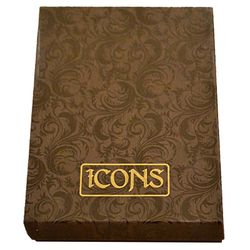 Николай Чудотворец. Серебряная икона. Италия.