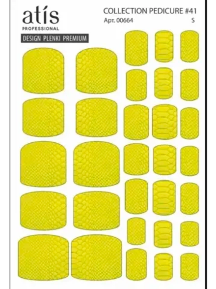 Пленки для педикюра Collection Pedicure #41, Размер М